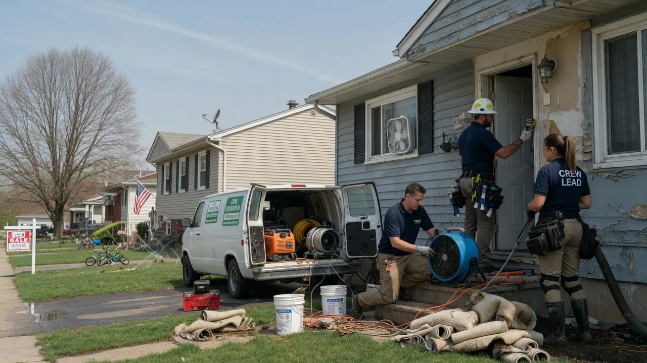 Flood Cleanup in Wheeler, WI near me